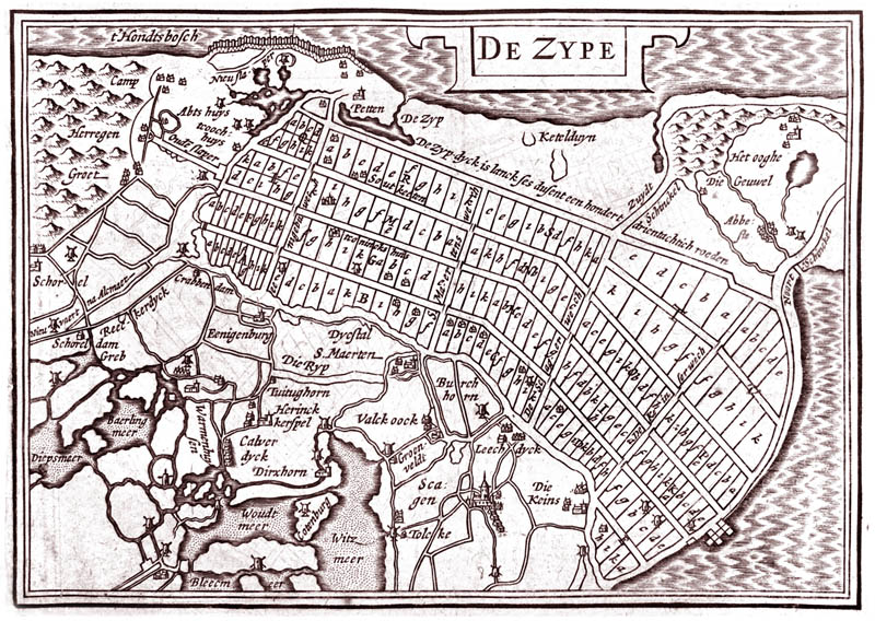 Polder De Zijpe 1633 Guiccardini
